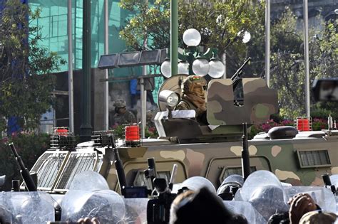 Poging tot militaire staatsgreep in Bolivia, generaal gearresteerd.